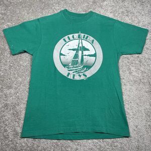 Vintage Florida Keys Sail Boat Sailing T-Shirt Mens Size Medium M